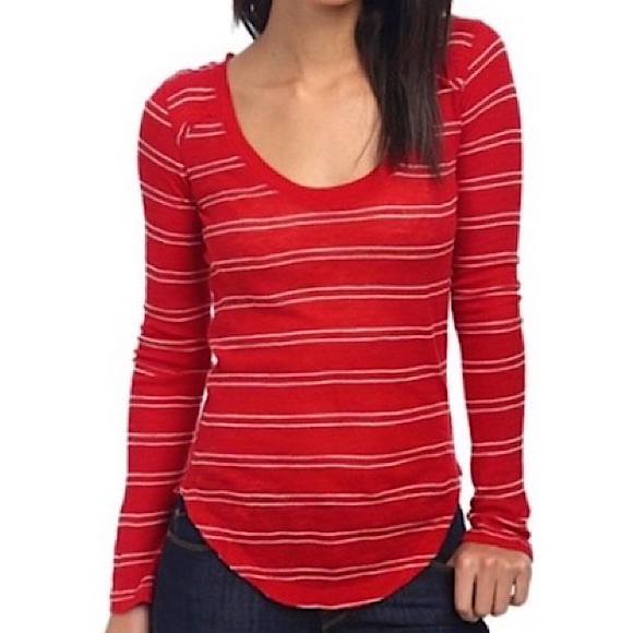 Free People Long Sleeve Thermal Tee (NEW) - Picture 1 of 3